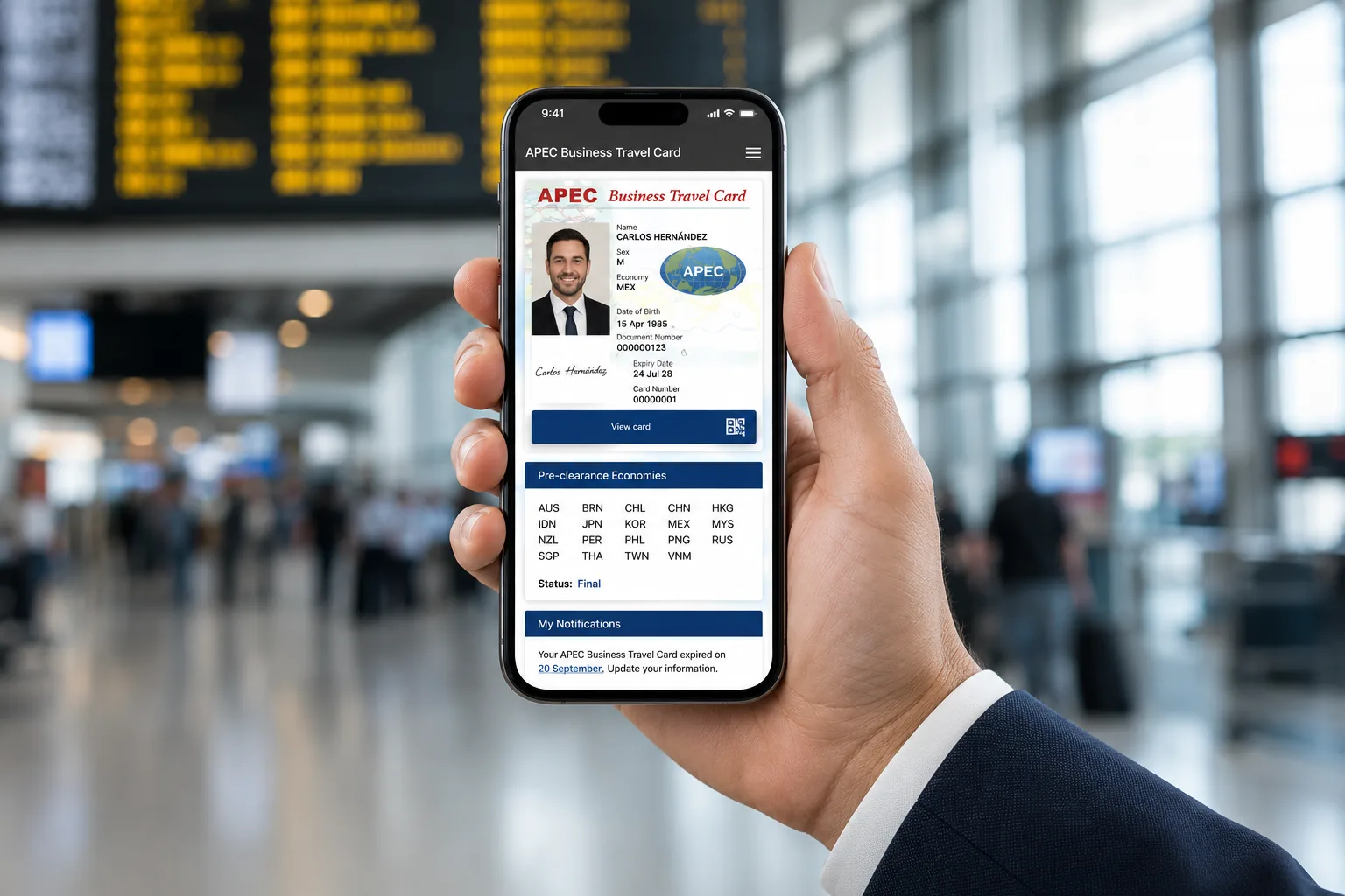 Tarjeta de Viaje Empresarial APEC